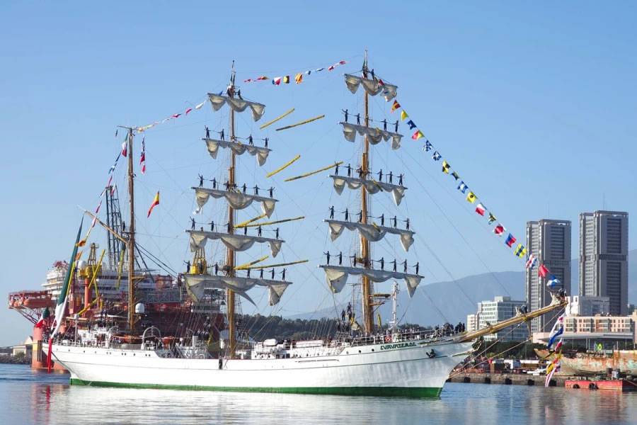 Iconic Mexican Navy Training Ship arrives in Tenerife for free public visits