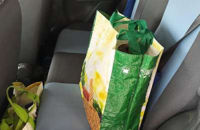 New fines for putting shopping bags on the seats of your car!