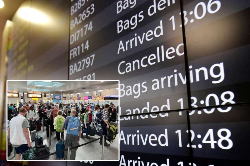 Thousands of Brits will have Gatwick flights cancelled this week