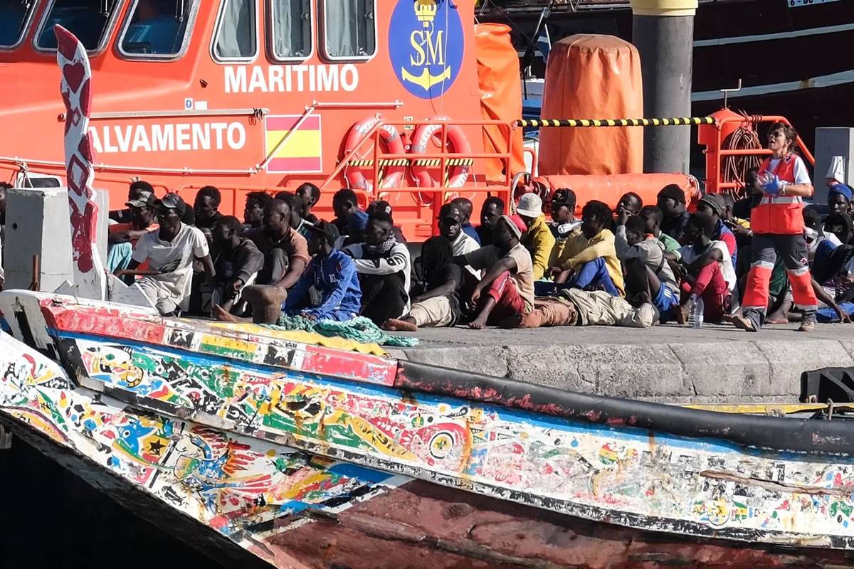 Almost 15,000 irregular migrants have arrived in the Canary Islands in 2023