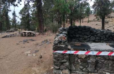 Forest fire alert activated in five Canary Islands