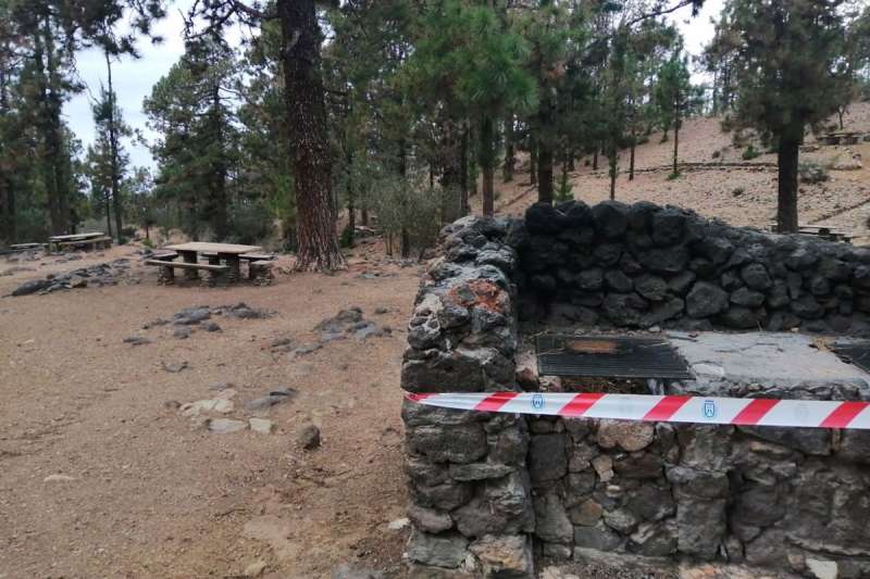 Forest fire alert activated in five Canary Islands