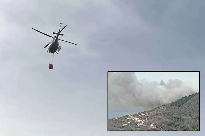 VIDEO: Two new fires break out in the forests of Tenerife