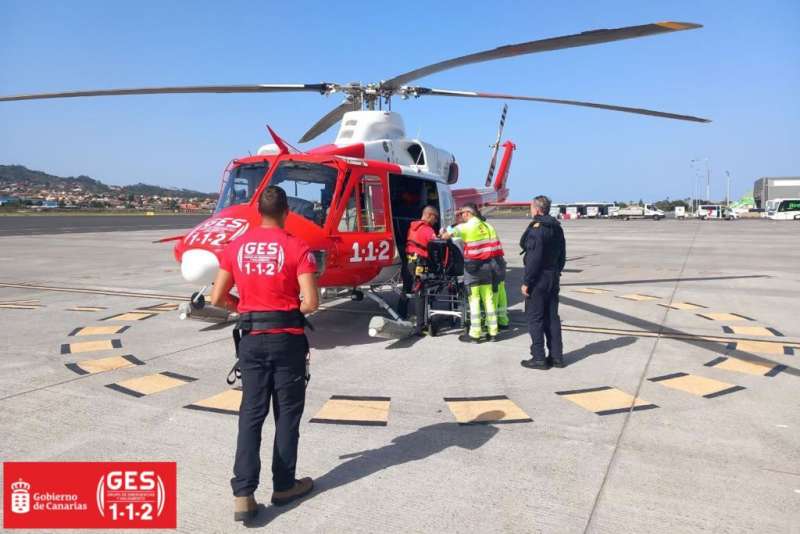 VIDEO: Injured woman rescued by Helicopter from Teide National Park