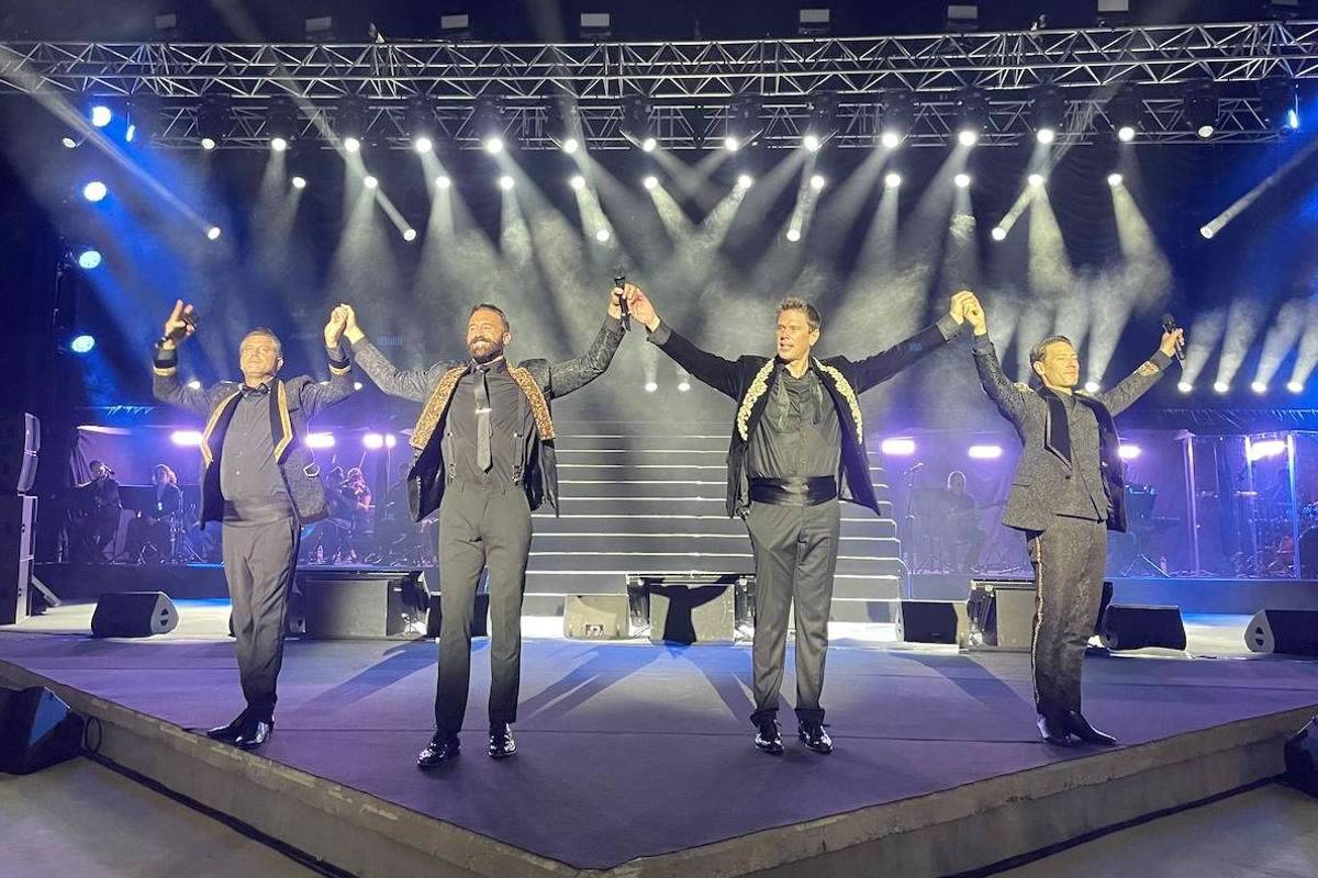 Il Divo's enchanting performance in Maspalomas leaves fans in awe