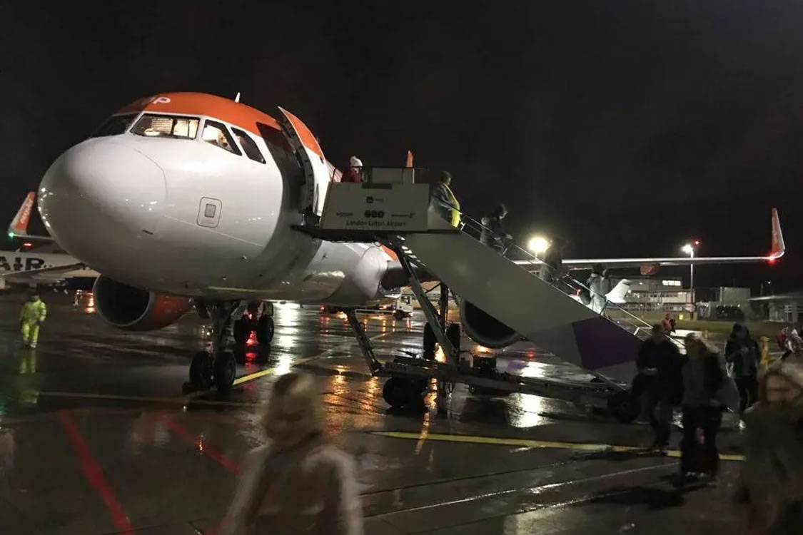 VIDEO: EasyJet cancels Tenerife flight to Gatwick after someone 'defecated on the plane floor'