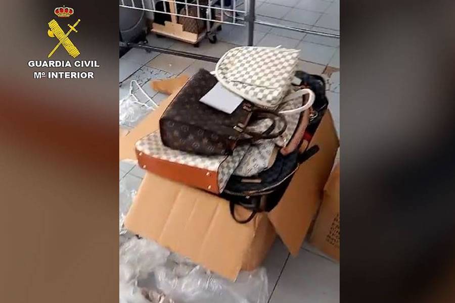 Shop owner arrested with 340,000 euros worth of counterfeit items in stock