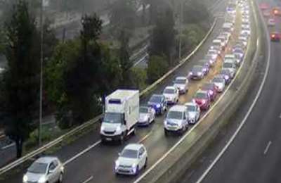 AEMET issues storm warning as rain causes havoc on Tenerife motorways