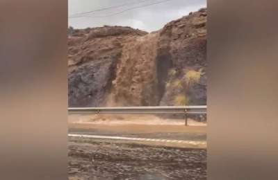 Video shows the real state of Tenerife's roads when it rains