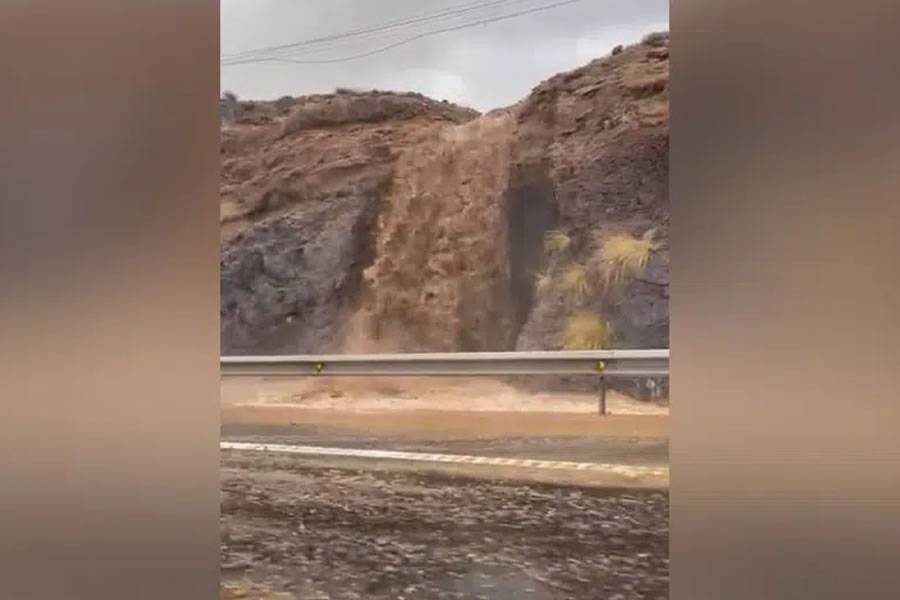 Video shows the real state of Tenerife's roads when it rains