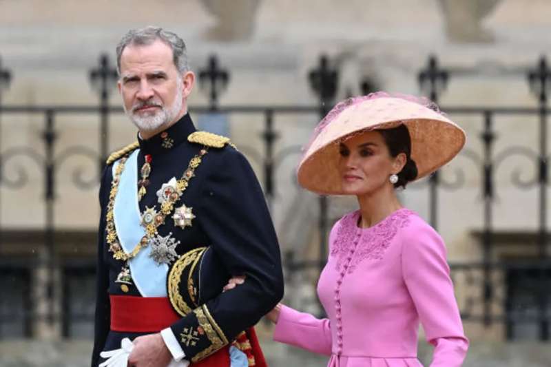 The King and Queen of Spain are in Tenerife to visit areas affected by the forest fire