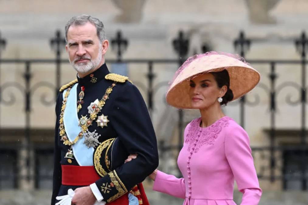 The King and Queen of Spain are in Tenerife to visit areas affected by the forest fire
