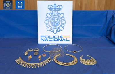 Stolen gold valued at €60 million recovered in Madrid by Spanish Police