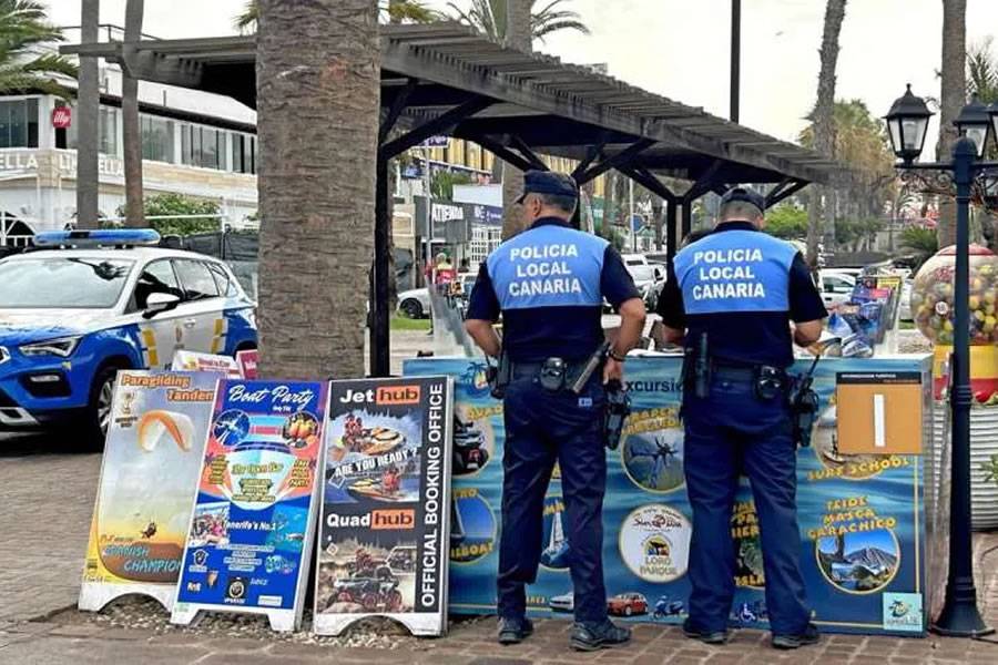 Local Police and Arona Councillors accused of harassment by excursion outlets