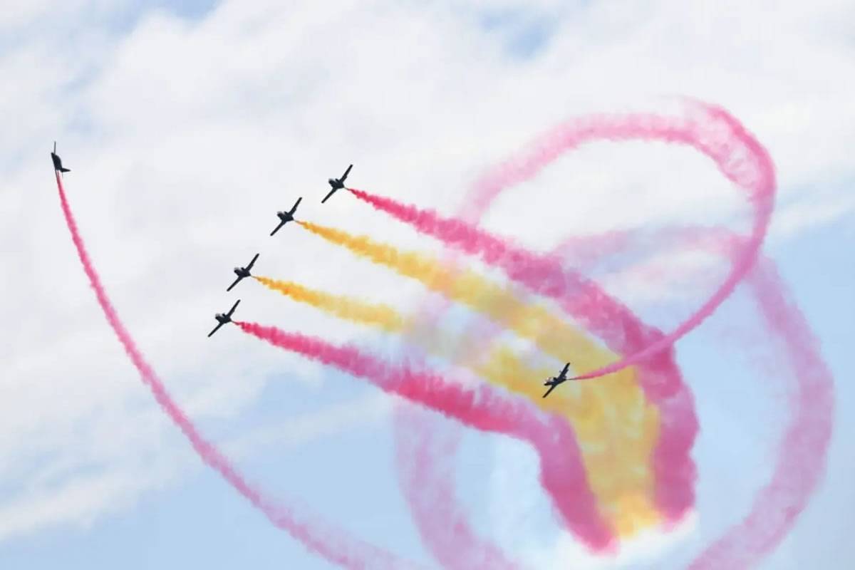 Spanish ‘Red Arrows’ will be in Tenerife this weekend for an air show