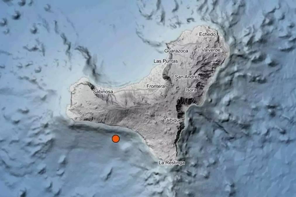3.5 magnitude earthquake in the Canary Islands felt by the population