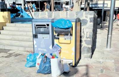 Council in the south of Tenerife will fine up to 3,000 euros for not using bins correctly