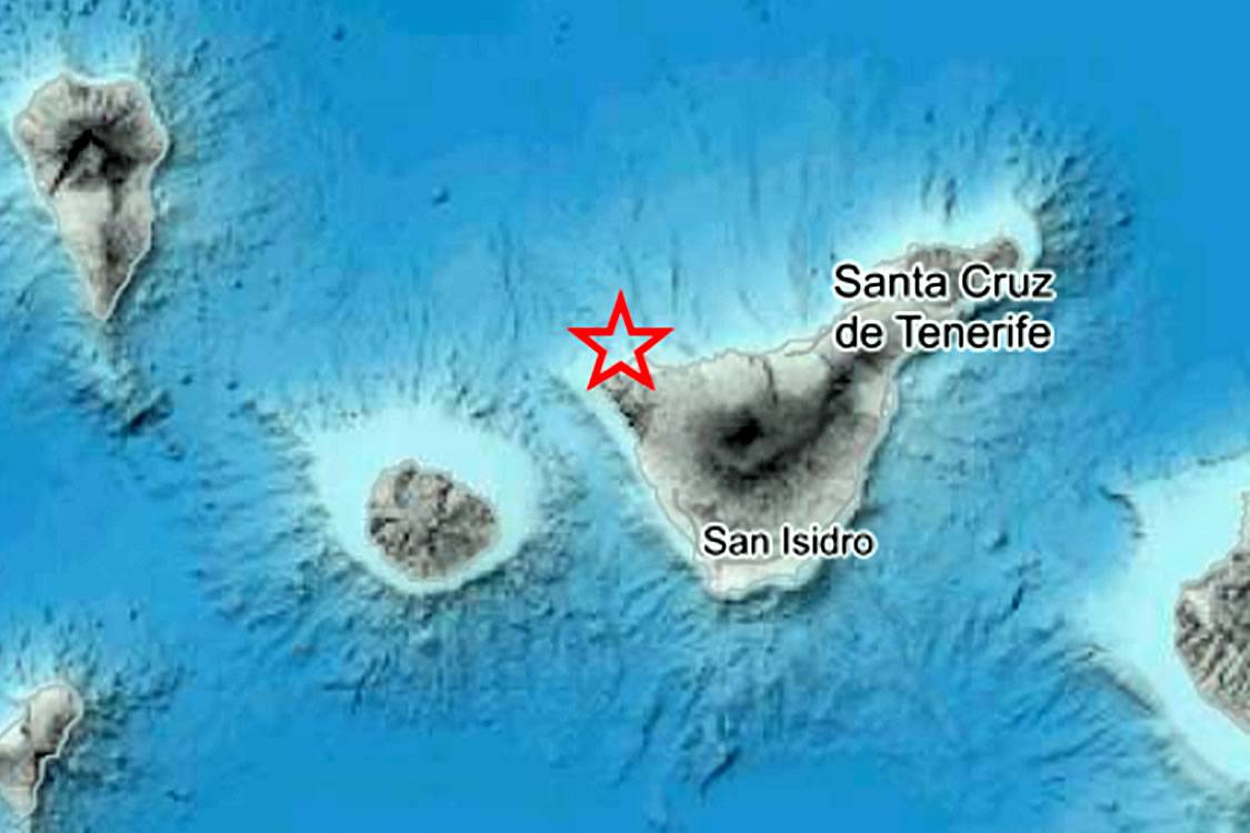 A 3.2 magnitude earthquake shakes Tenerife