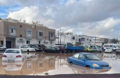 Lanzarote feels the force of the Atlantic storm
