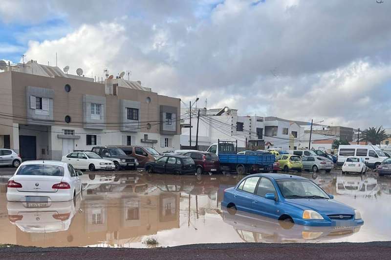 Lanzarote feels the force of the Atlantic storm