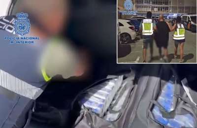 VIDEO: National Police seize a ton of cocaine in a luxury villa in Tenerife 