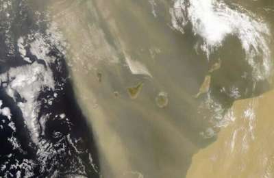 Pre-alert declared for calima in the Canary Islands