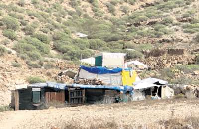 The number of shantytowns is spreading in the south of Tenerife