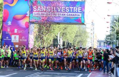 8,150 runners will bid farewell to 2023 in the Las Palmas San Silvestre fun run
