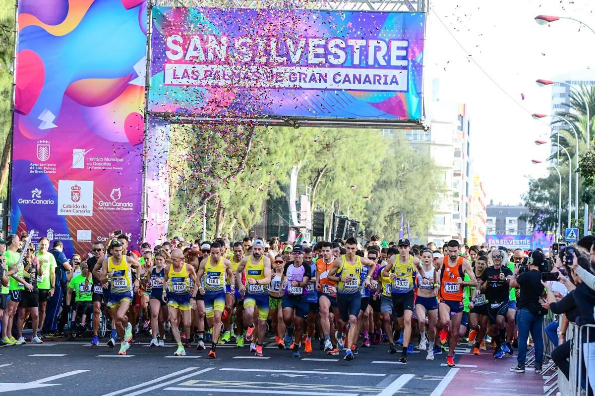 8,150 runners will bid farewell to 2023 in the Las Palmas San Silvestre fun run