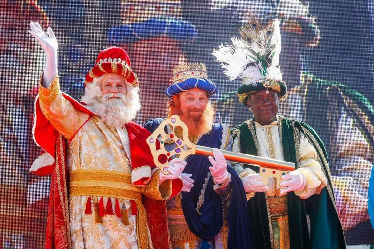 The schedules and routes of the Three Kings' Parades in Gran Canaria