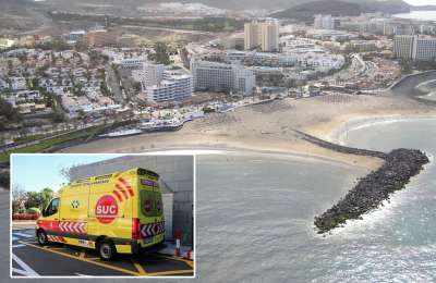 26-year-old man rescued from drowning at beach in Costa Adeje