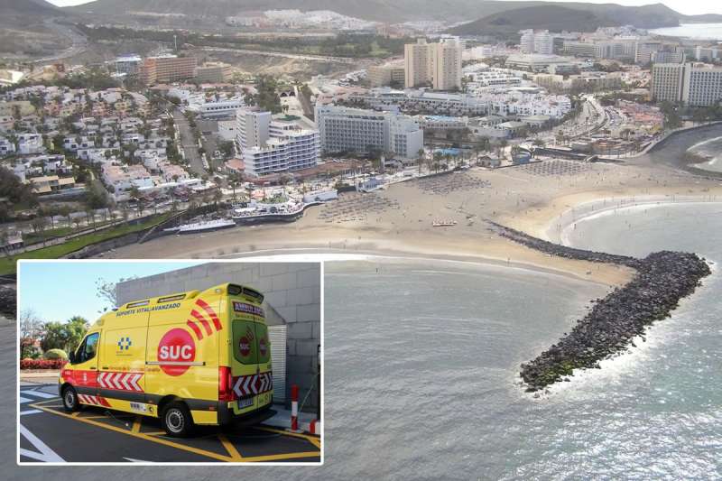 26-year-old man rescued from drowning at beach in Costa Adeje
