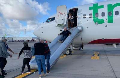 Emergency landing in Gran Canaria due to a fire warning in the hold