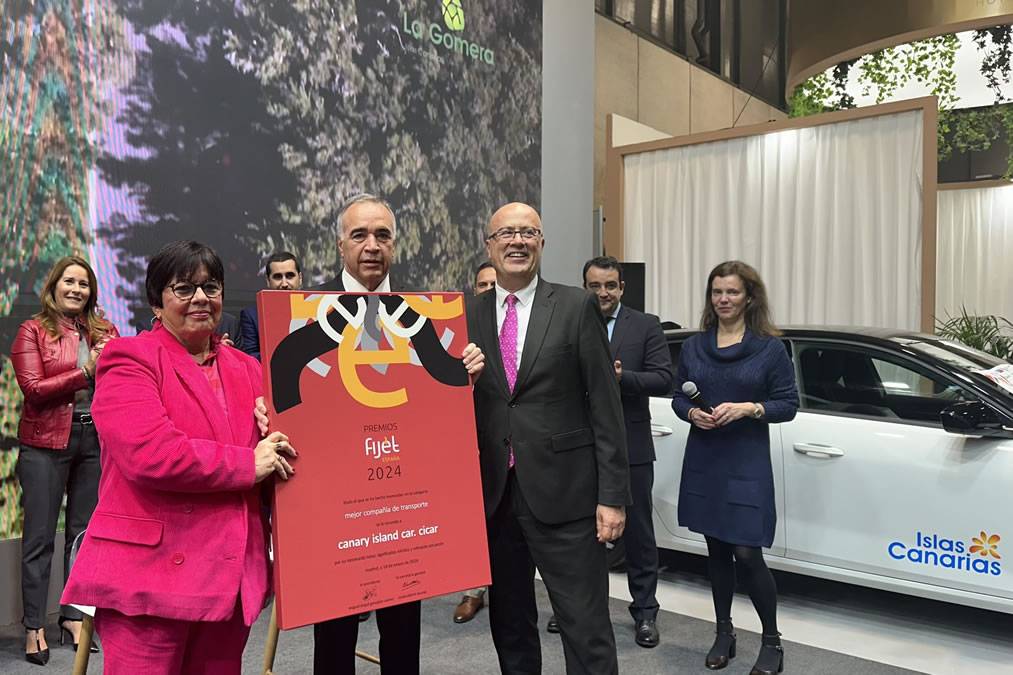 CICAR recibió el prestigioso premio FIJET a la Mejor Empresa de Alquiler de Coches en España –