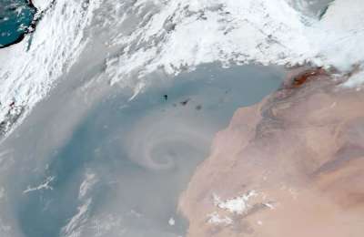 The haze will be more intense this Friday in the south and east of the Islands