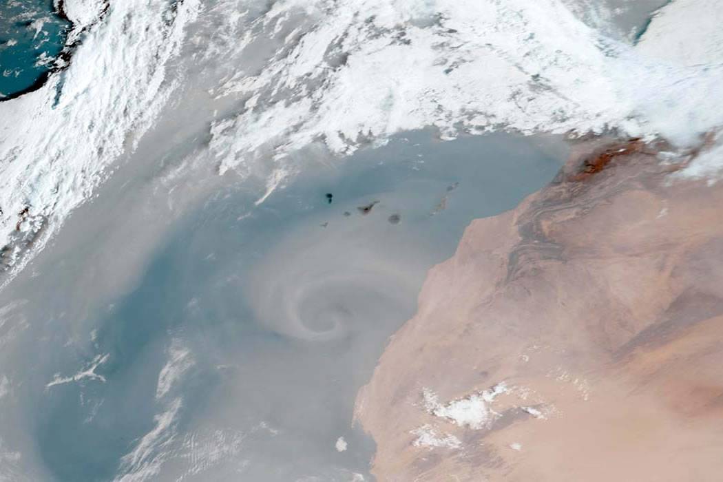 The haze will be more intense this Friday in the south and east of the Islands