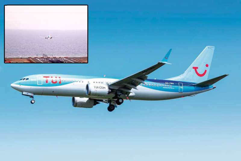 VIDEO: Scary landing for TUI flight due to a problem with the plane's flaps