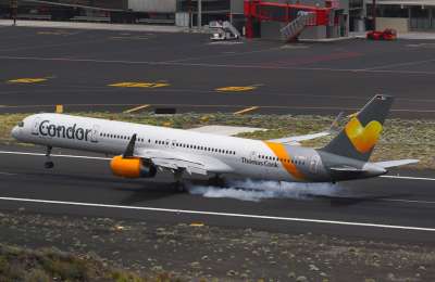Tricky landings in the Canary Islands to 'avoid' the calima and wind