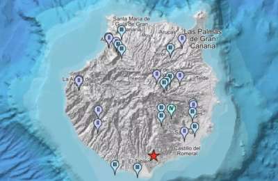 3.4 magnitude earthquake rattles the south of Gran Canaria
