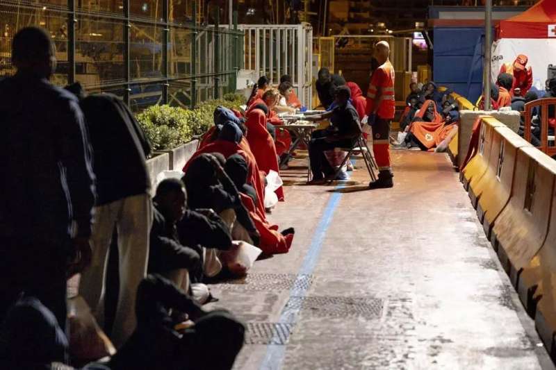 More migrants arrived in the Canaries in January than in the first 6 months of last year