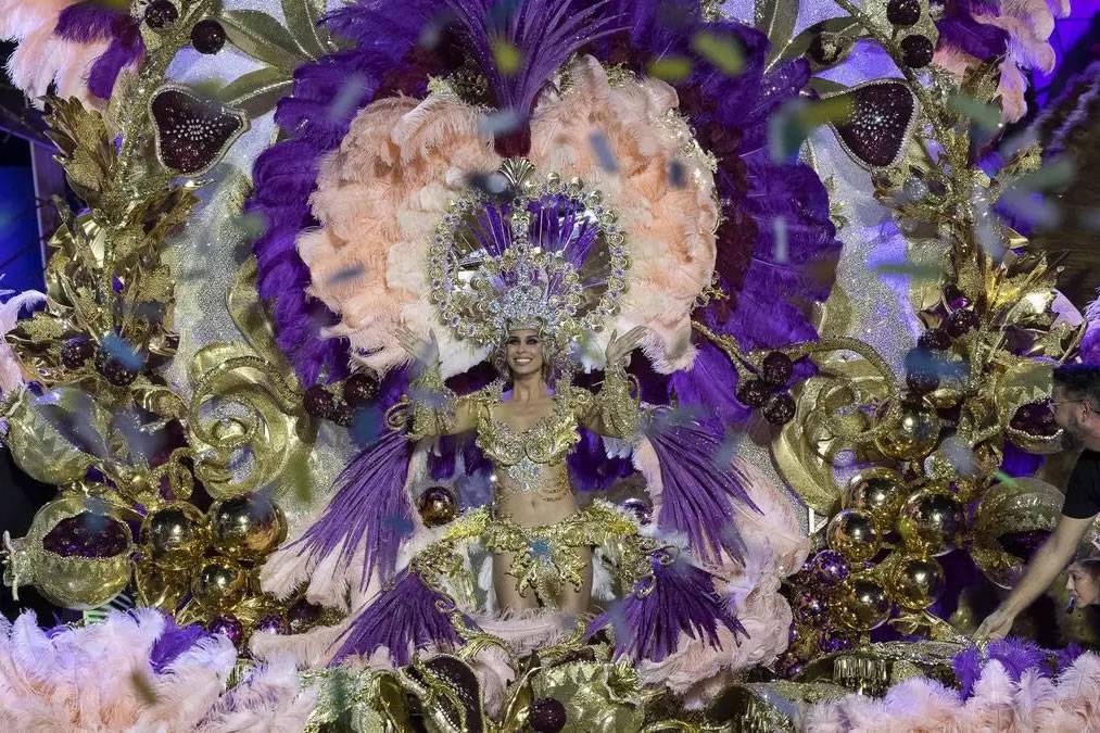 Katia Gutiérrez crowned Queen of Las Palmas de Gran Canaria Carnival 2024!