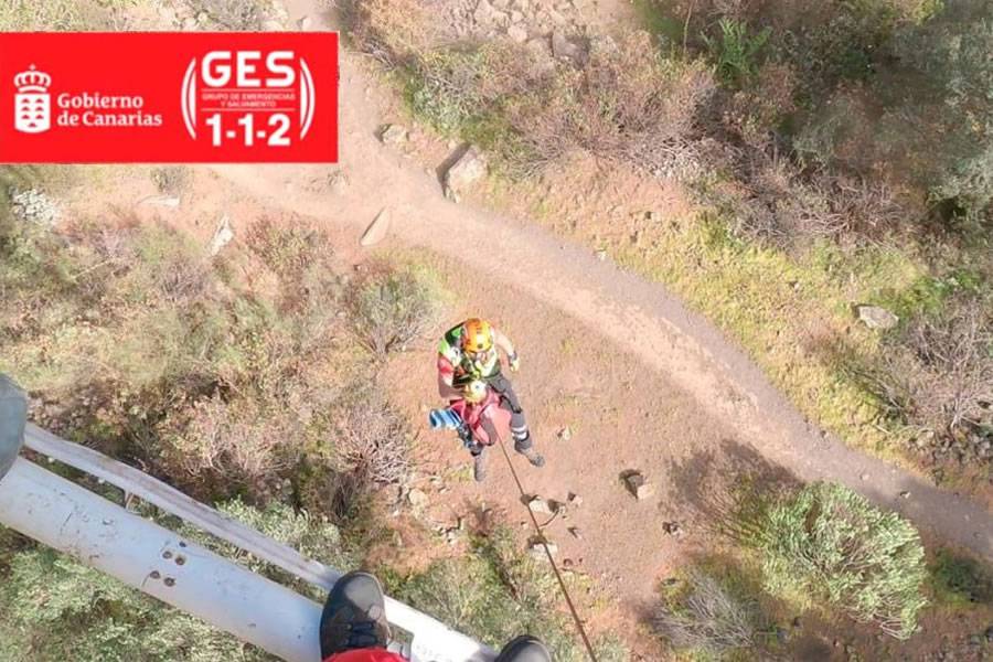 Tragic death occurs as man falls down cliff in the Canary Islands
