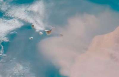 VIDEO: Calima is back in the Canary Islands 