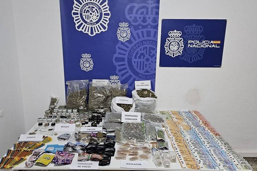 First 'Rosin Hash' laboratory in Spain is raided in the south of Tenerife