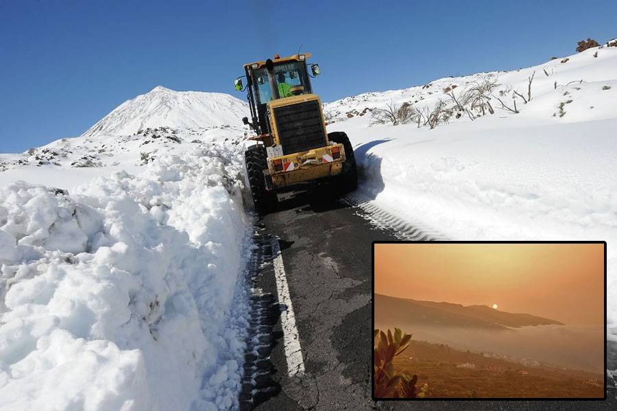 Climate change… what climate change? No rain, no snow, but 3 alerts for calima in February