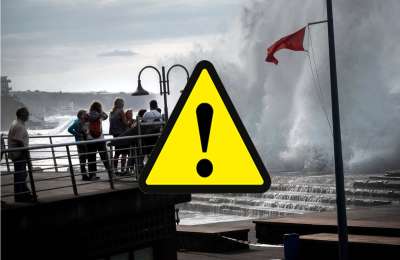 AEMET activates yellow weather warnings in five Canary Islands for this weekend