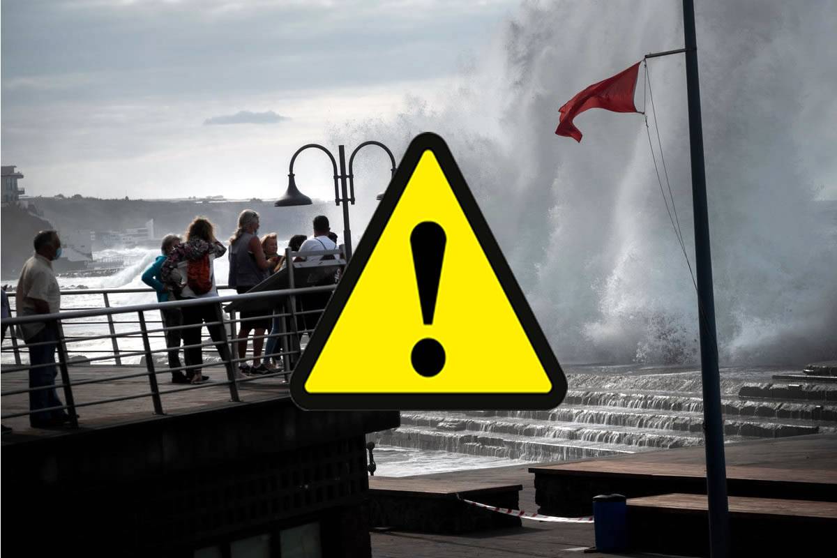AEMET activates yellow weather warnings in five Canary Islands for this weekend