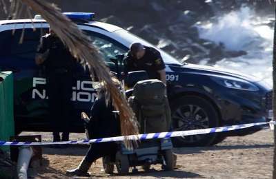 Woman found dead on a mobility scooter on Los Cristianos beach