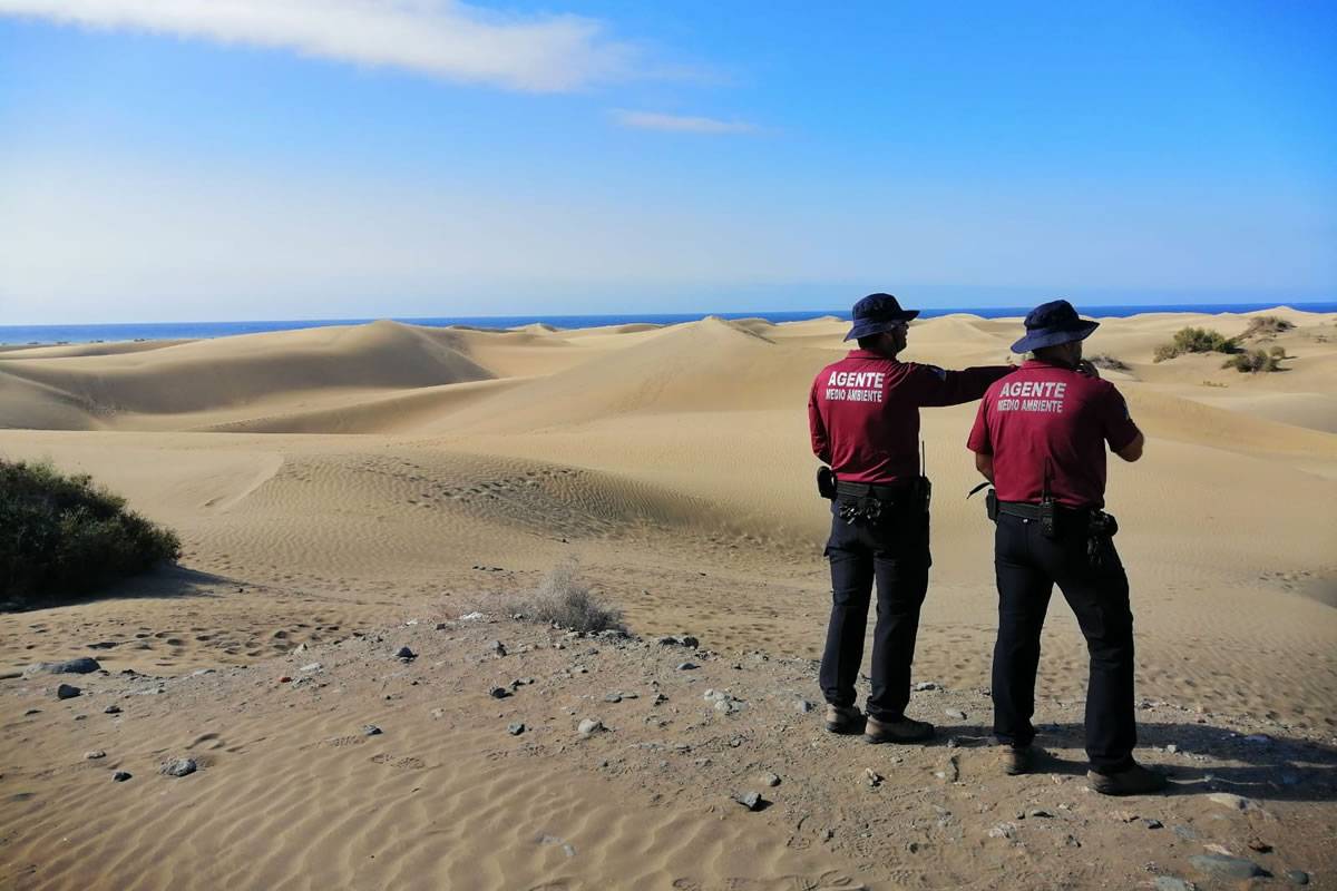 Influencer who buried €1,000 in the Dunes of Maspalomas is fined