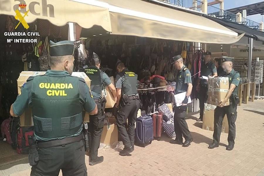 Two shops raided with nearly 800 counterfeits items in stock